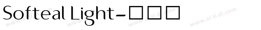 Softeal Light字体转换
